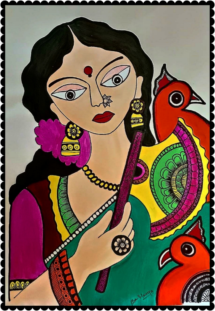 Kiran Maurya creative work