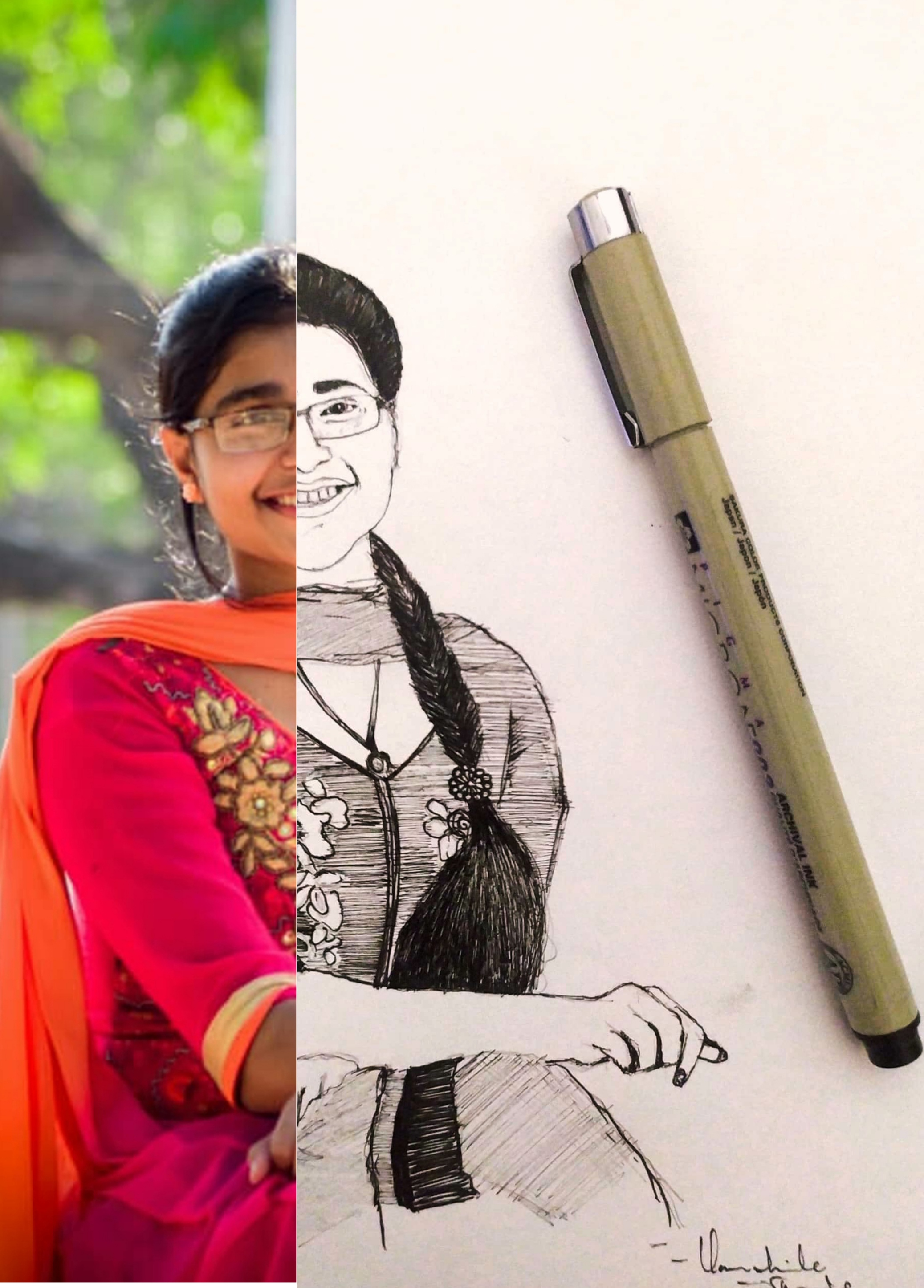 Vanshika Kvss creative work