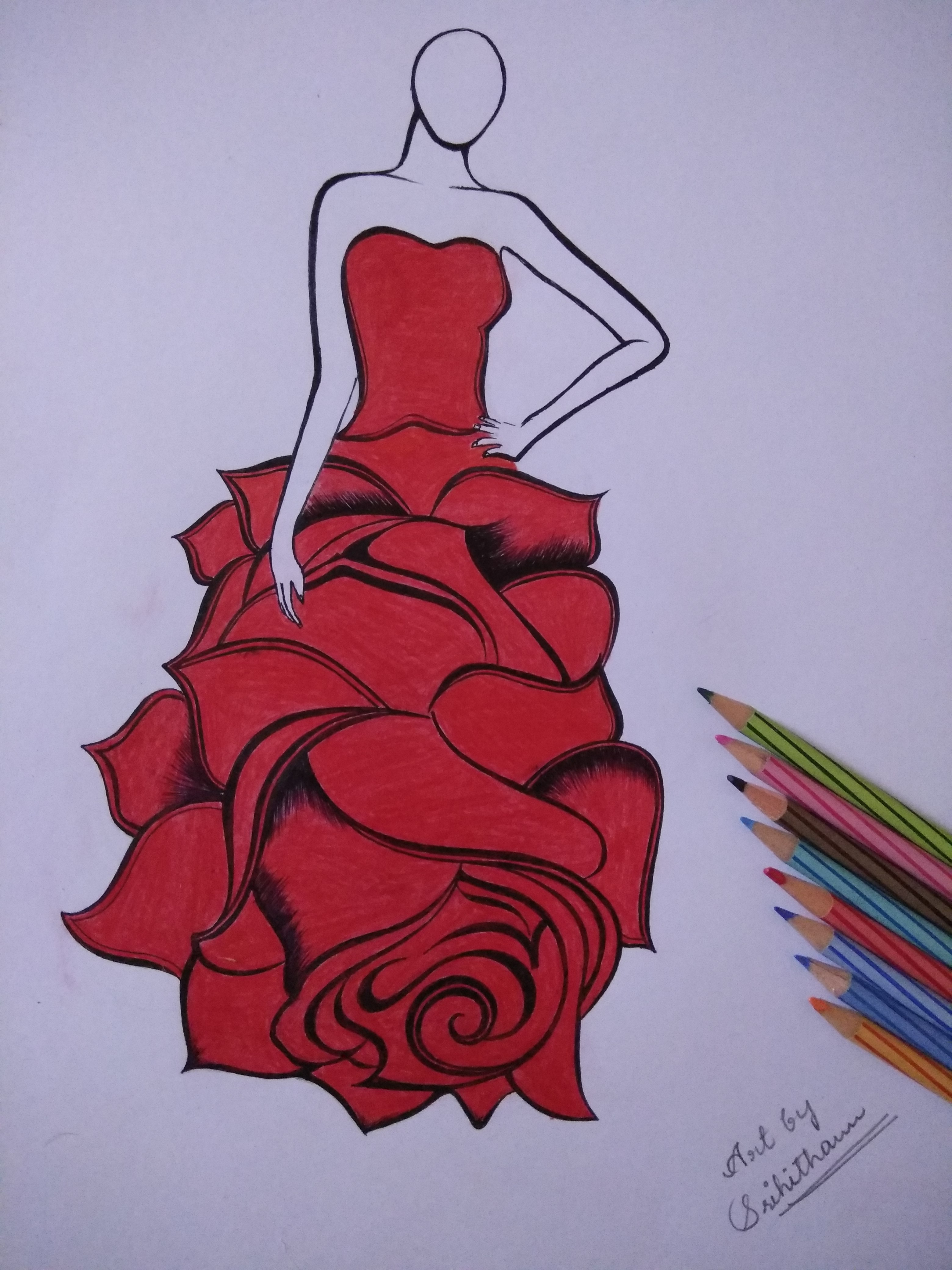 Srihitha shaga creative work