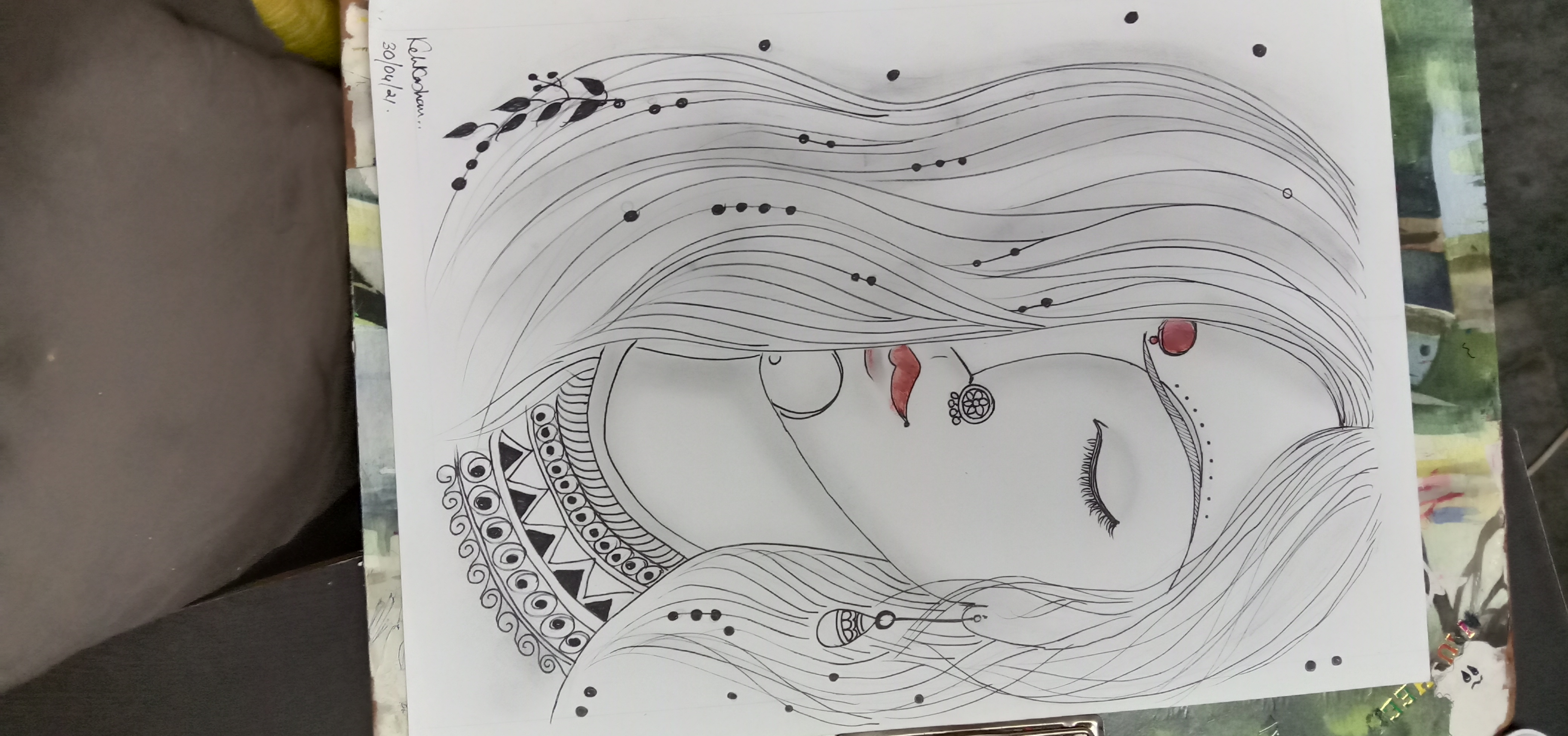 Kehkashan Nagauri creative work
