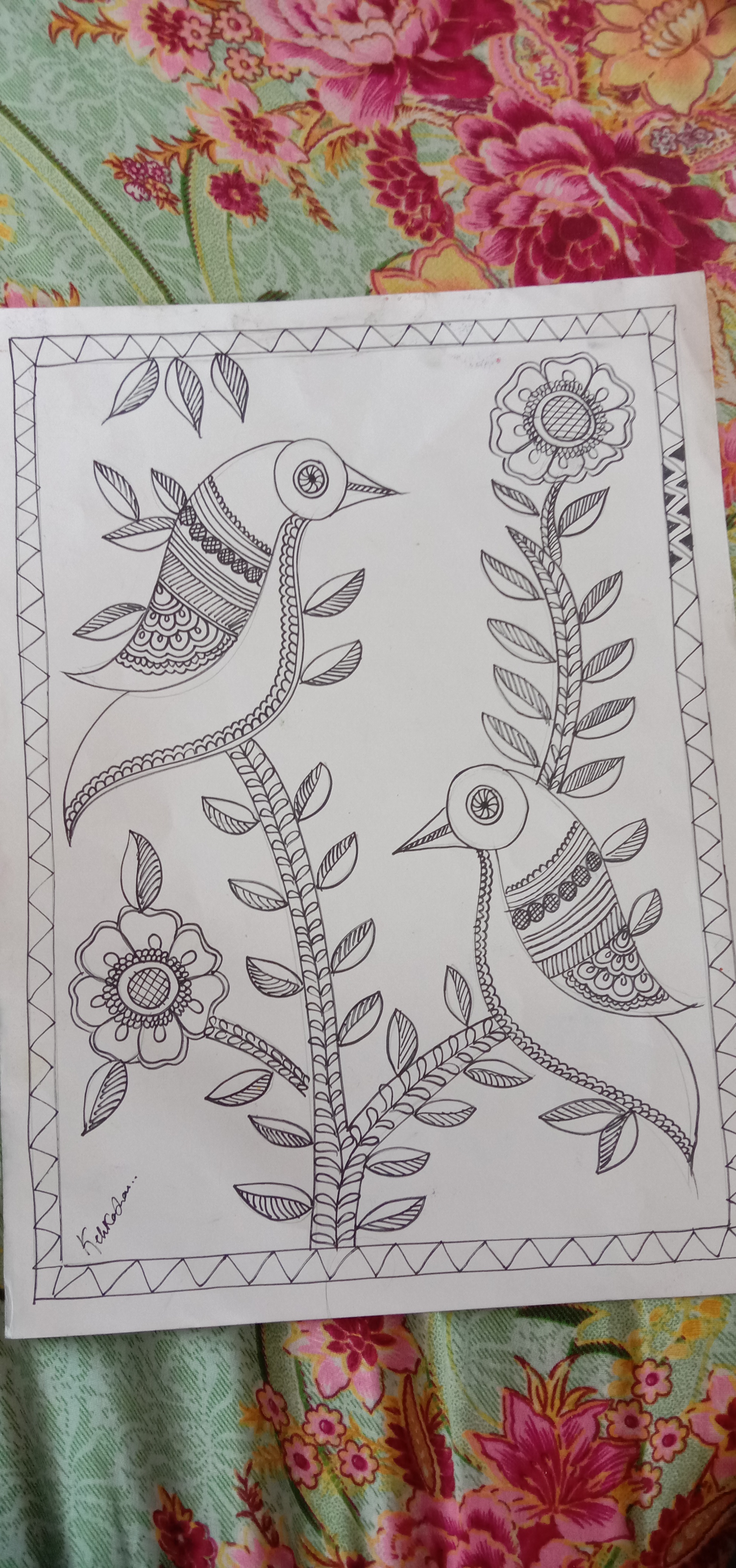 Kehkashan Nagauri creative work