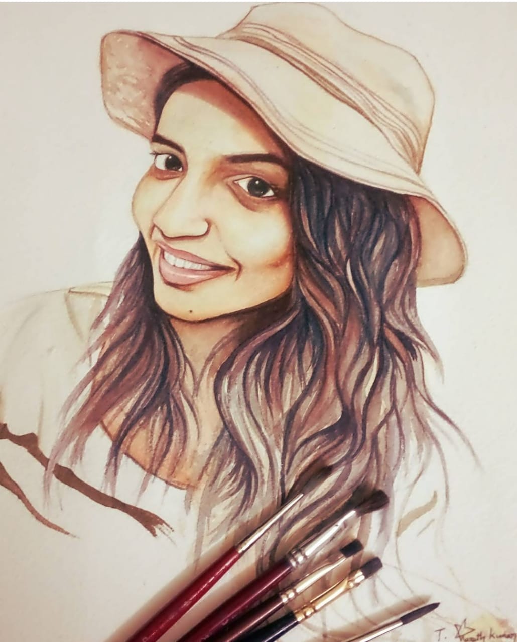 Srihitha shaga creative work